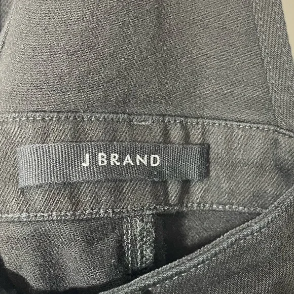 J BRAND JULES OVERALLS JEAN DUNGAREES BLACK BOYFRIEND STRAIGHT LEG RETRO DENIM M - Picture 9 of 16